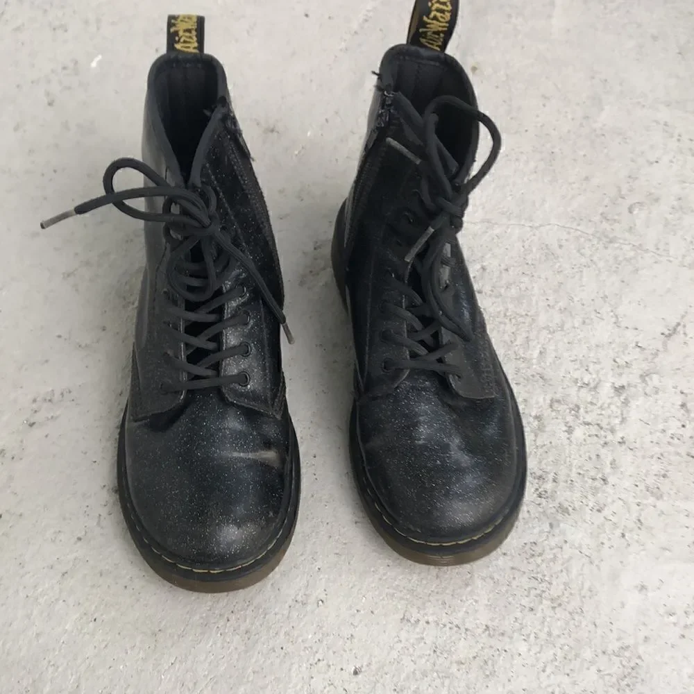 Doc martens glitter boots